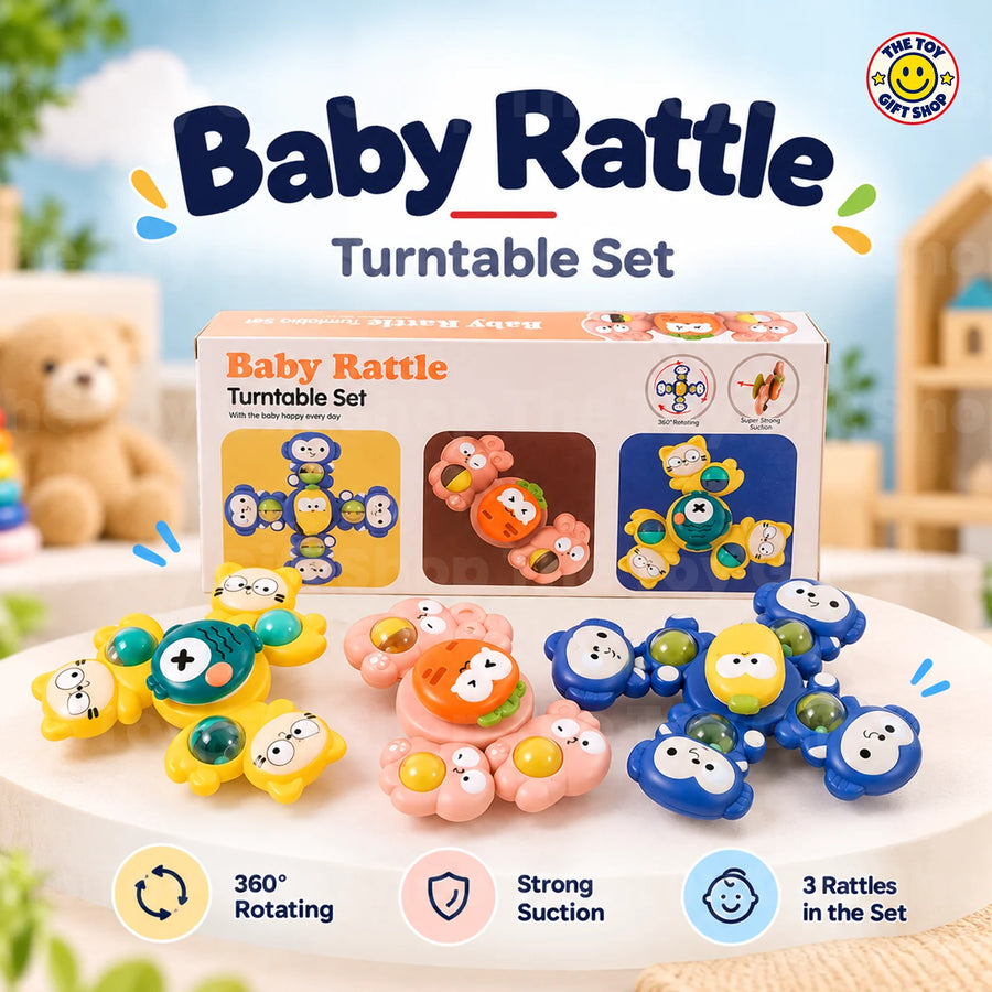 Little Tin Lok Baby Rattle Turntable Set of 3 – photo 3