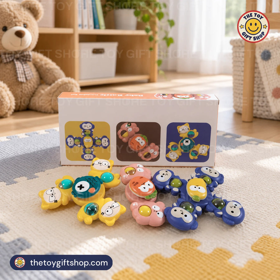 Little Tin Lok Baby Rattle Turntable Set of 3 – photo 4