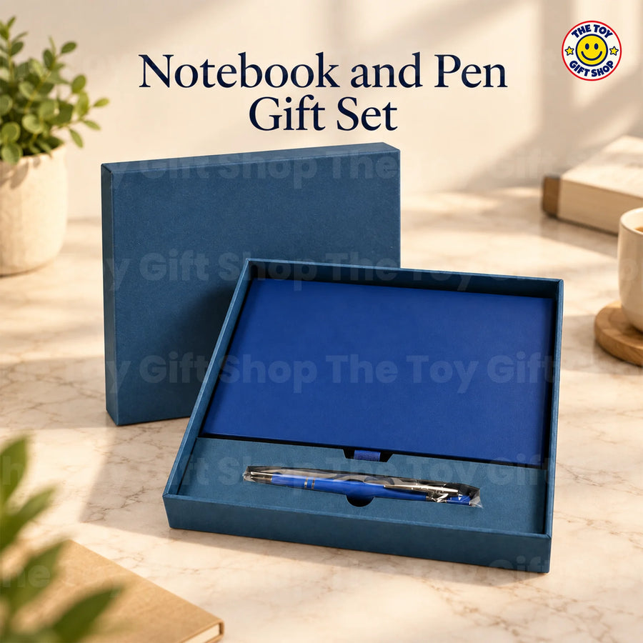 Notebook and Pen Gift Set in a Navy Box – photo 3