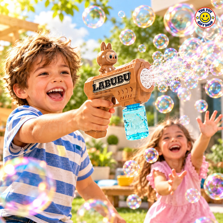 Labubu Electric Bubble Gun with Lights – photo 2