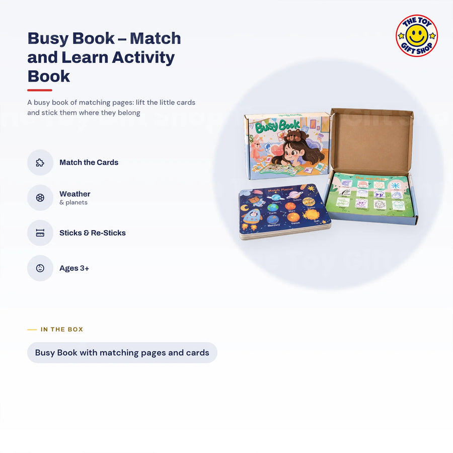 Busy Book Match and Learn Activity Book – photo 6