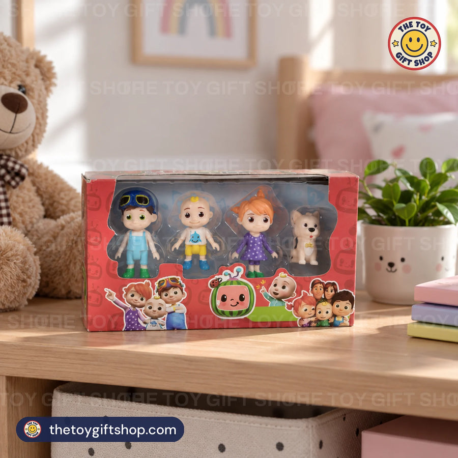 CoComelon TomTom, JJ, YoYo and Bingo Mini Figure Set – photo 4