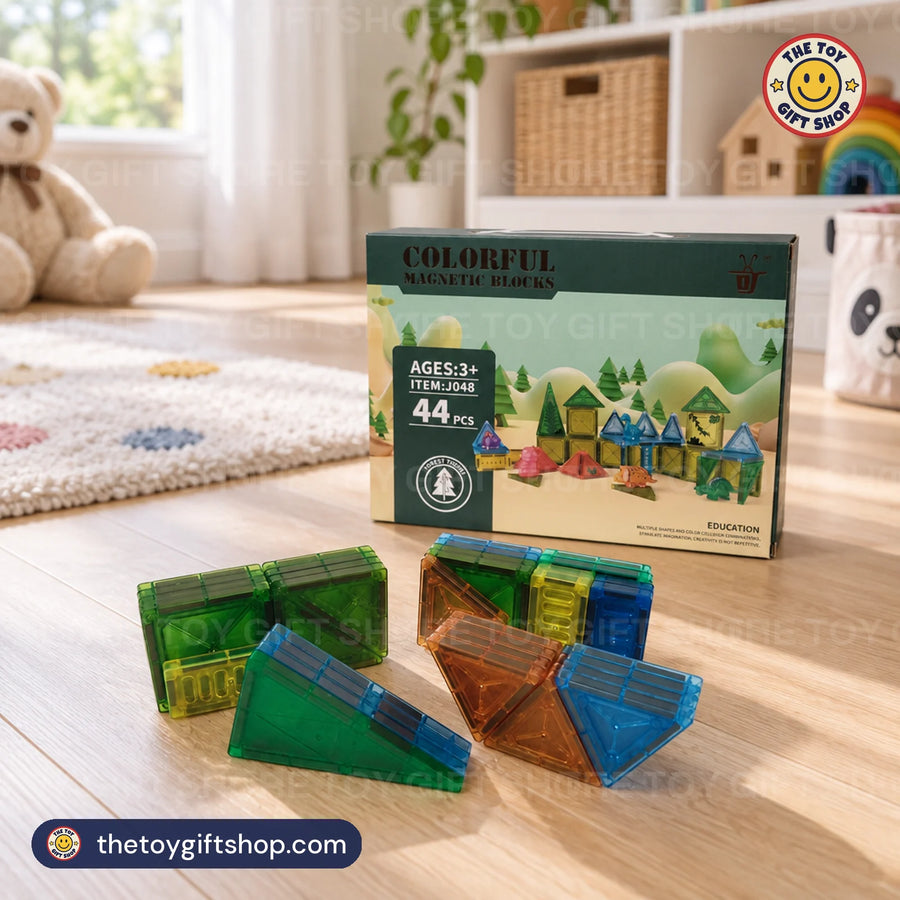 Magnetic Blocks Forest Theme Set, 44 Pieces – photo 4