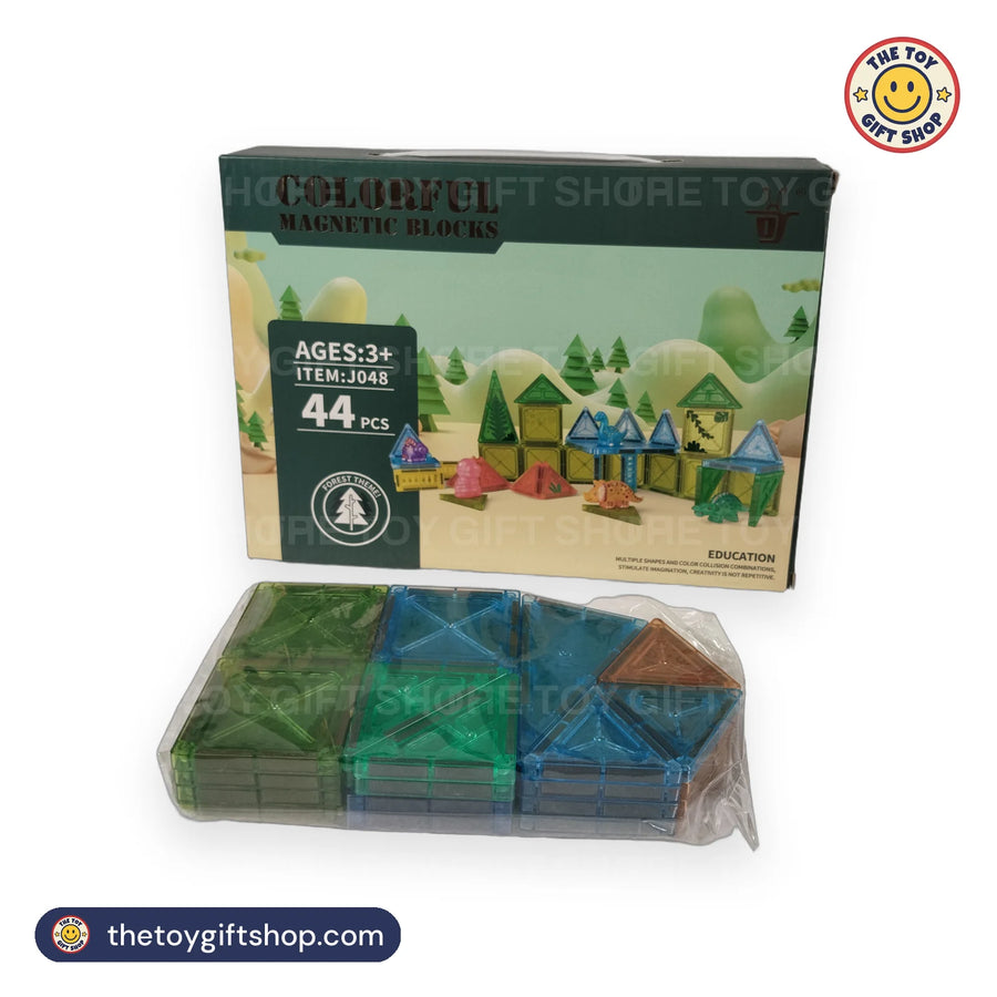 Magnetic Blocks Forest Theme Set, 44 Pieces – photo 5