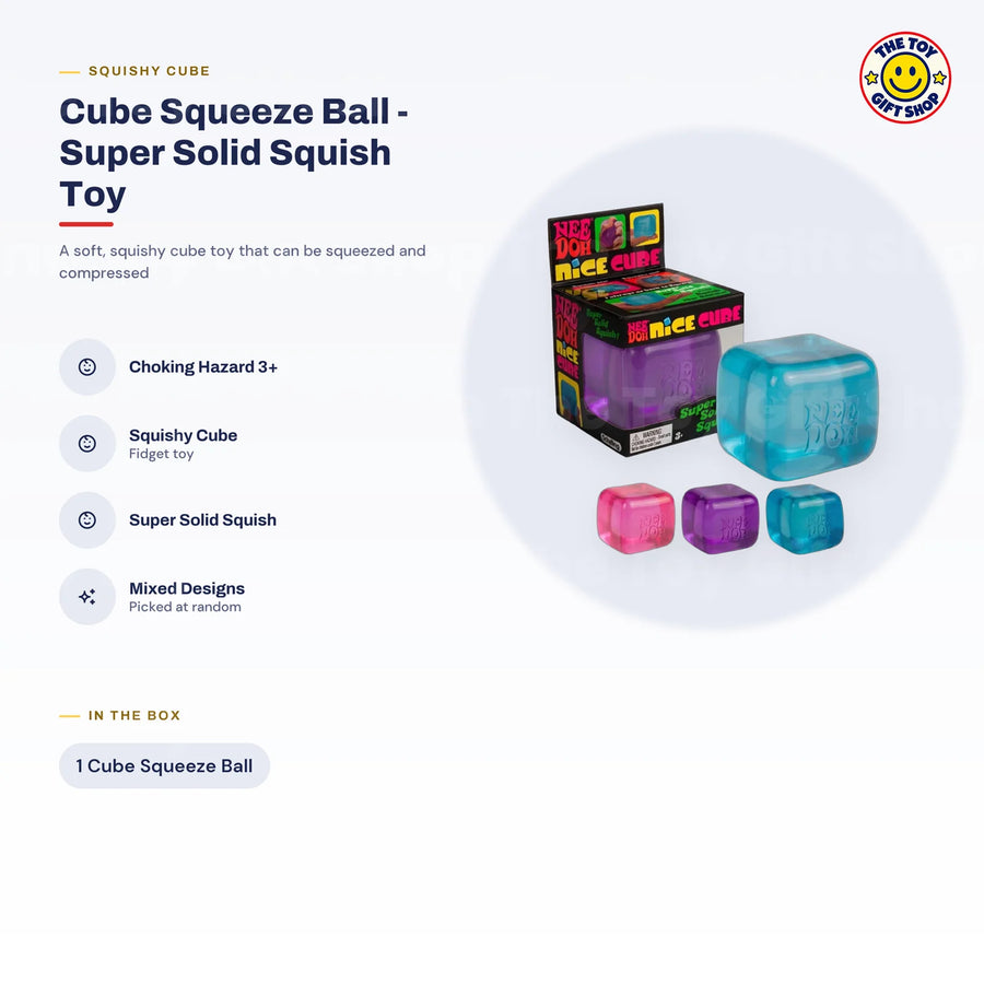 Super Solid Squish Cube Squeeze Toy – photo 8