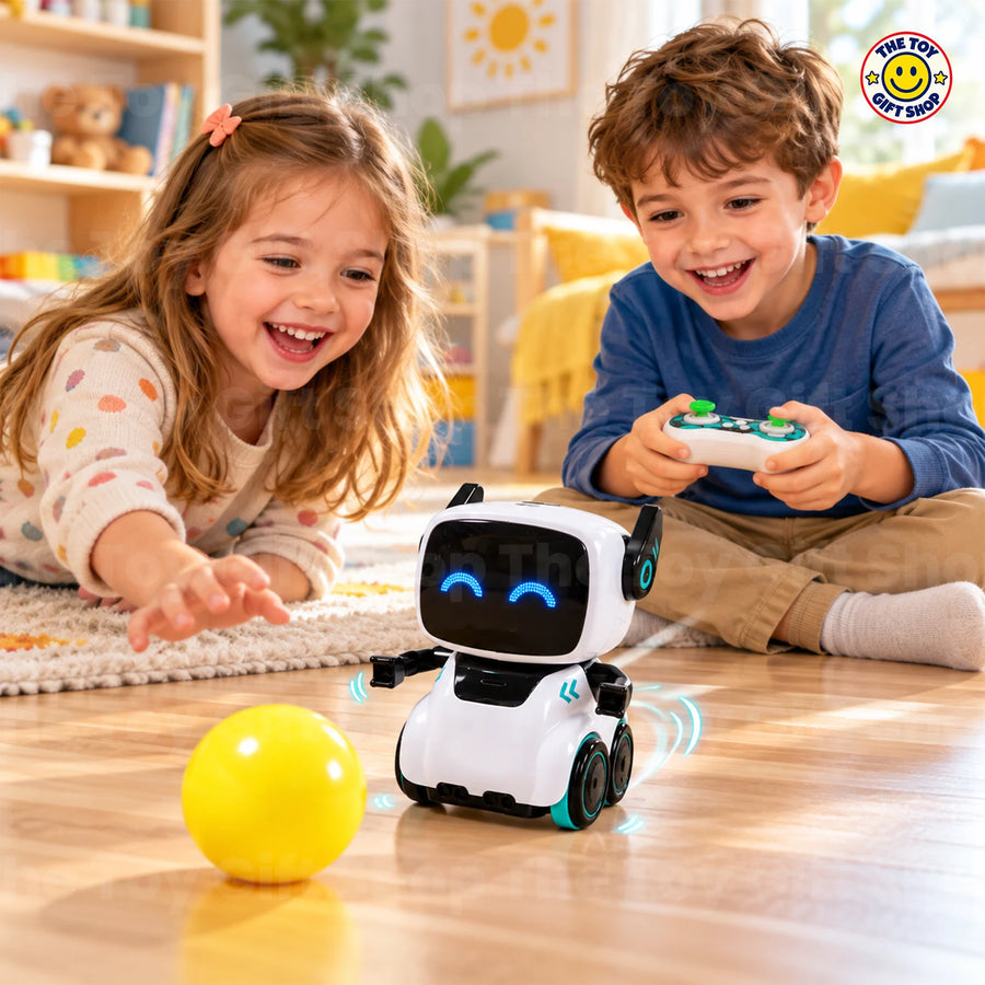 Cute Intelligent Robot with Remote Control and Follow Mode – photo 2