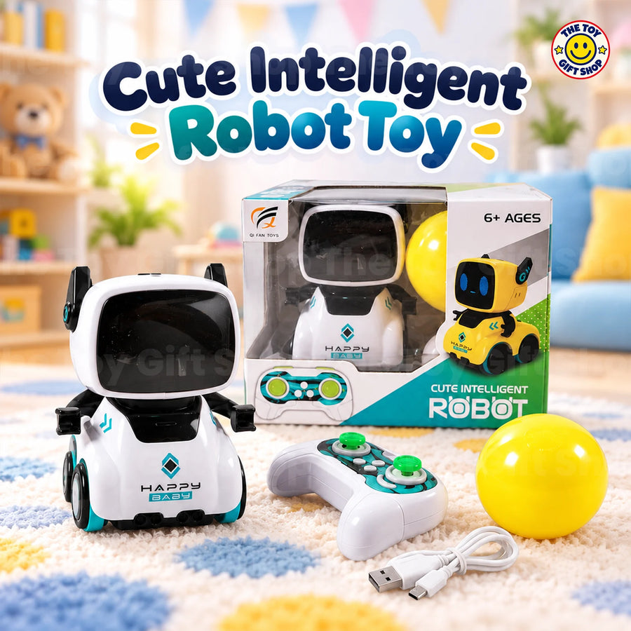 Cute Intelligent Robot with Remote Control and Follow Mode – photo 3