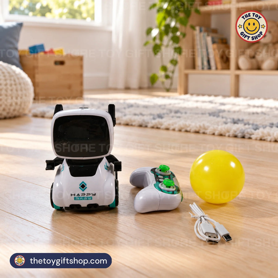 Cute Intelligent Robot with Remote Control and Follow Mode – photo 4