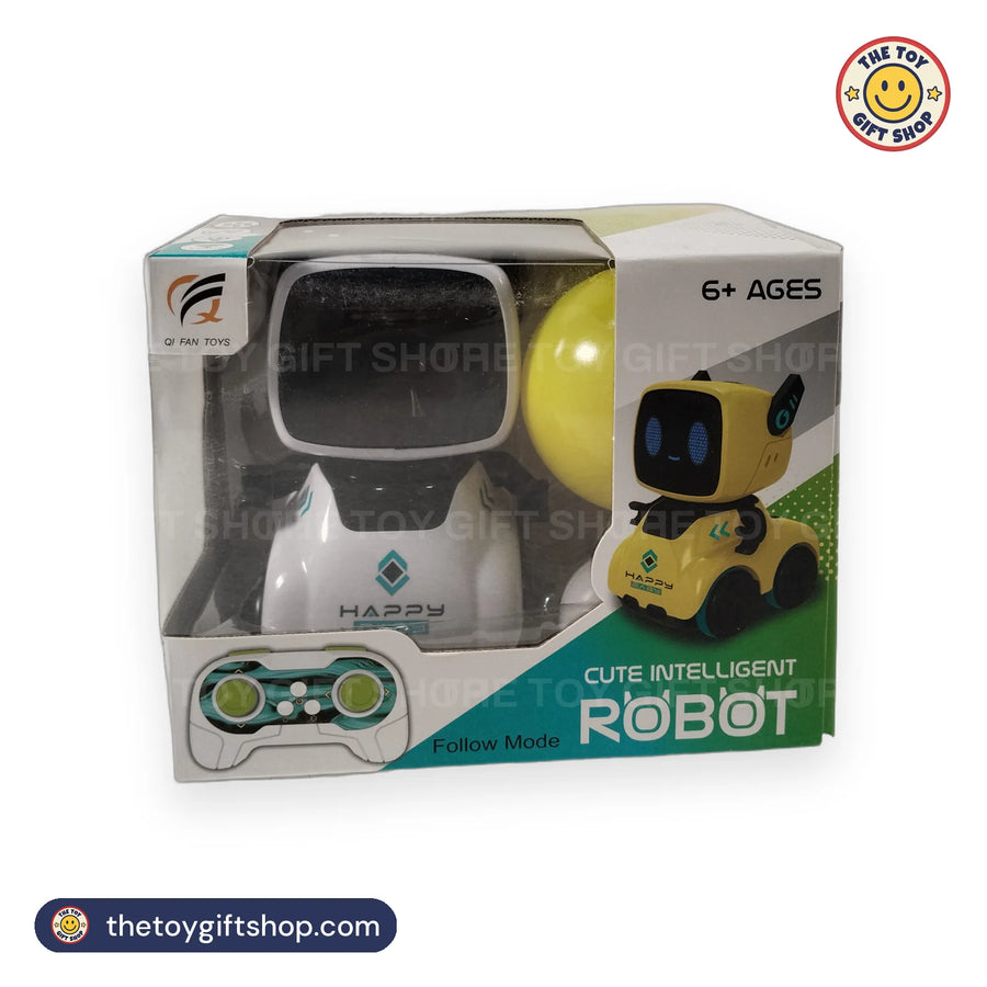 Cute Intelligent Robot with Remote Control and Follow Mode – photo 5