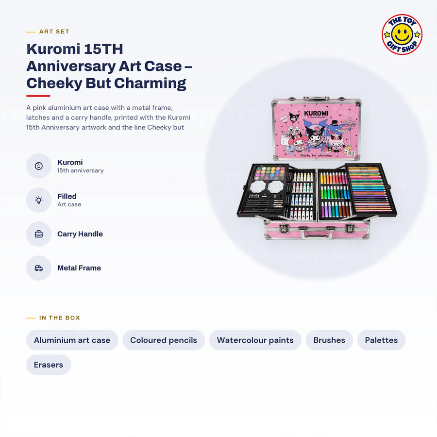 Kuromi 15th Anniversary Art Set in Aluminium Case – photo 7