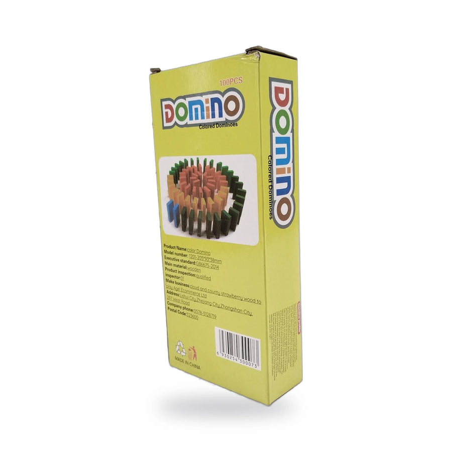 Coloured Domino Toppling Block Set – photo 3