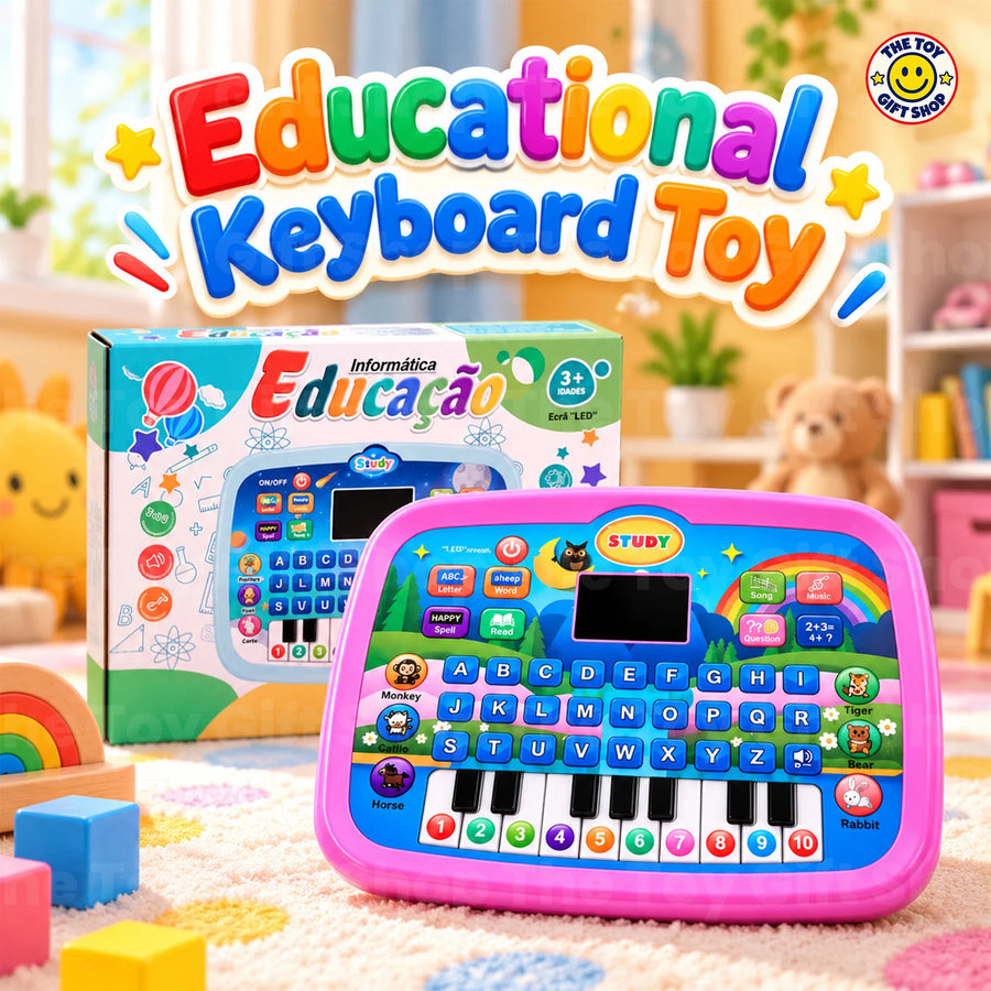 Educational Learning Tablet with Piano Keys and LED Screen – photo 3