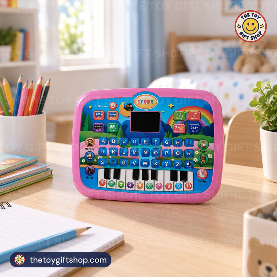Educational Learning Tablet with Piano Keys and LED Screen – photo 4
