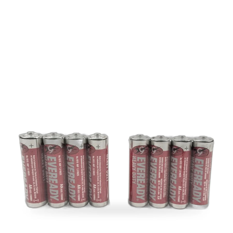 Eveready Heavy Duty Batteries, Pack of 4, AA or AAA – photo 2
