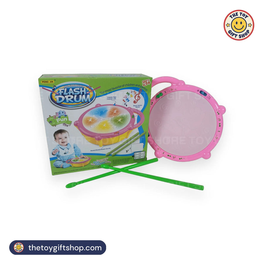 Peng Jia Light-Up Flash Drum with Sticks – photo 5