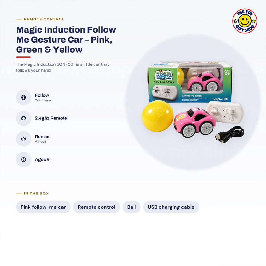 Magic Induction Follow Me Gesture Car with Remote – photo 6