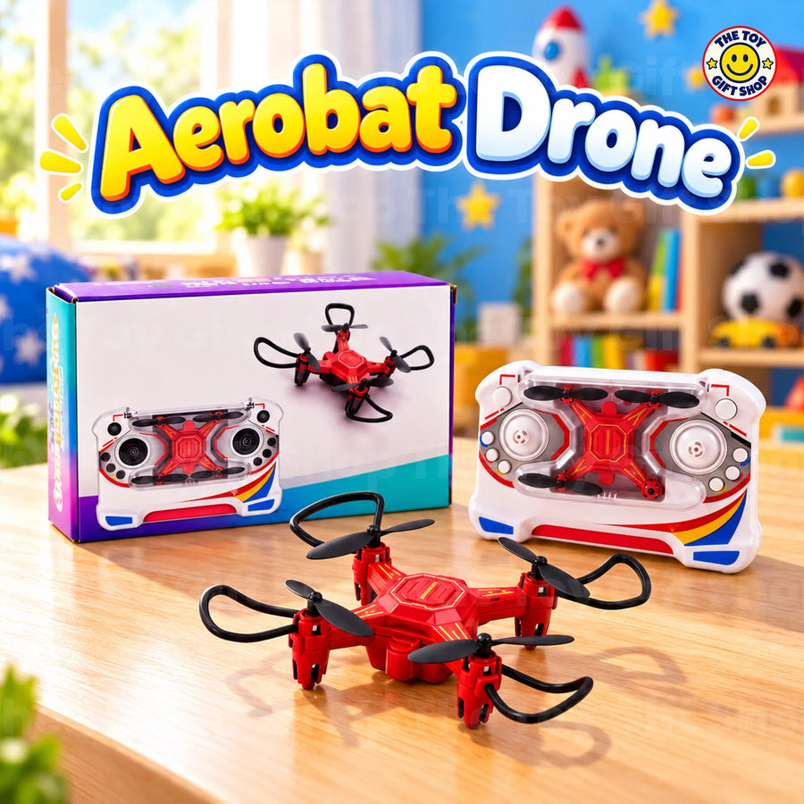 Aerobat Four-Axis Mini Drone with Remote Control – photo 3