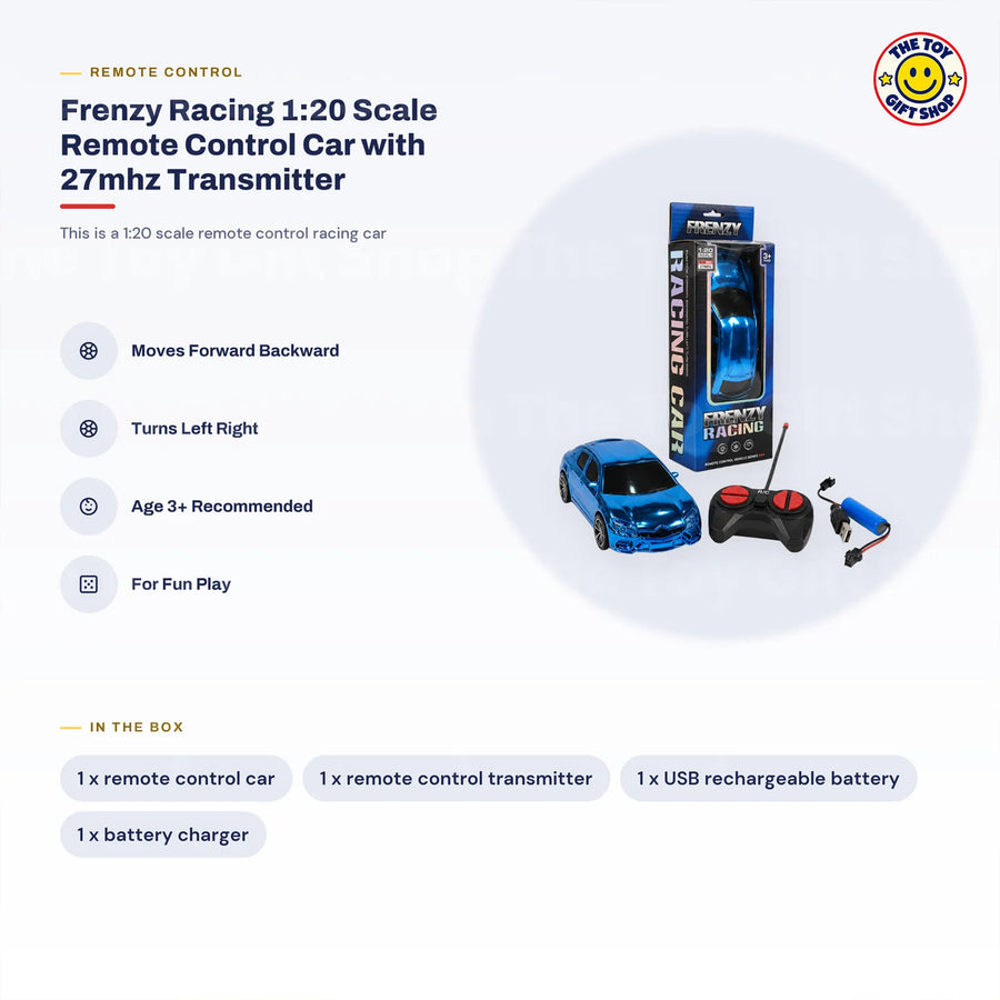 Frenzy Racing 1:20 Scale Remote Control Car – photo 6