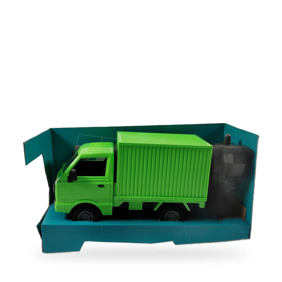 Green 1:16 Remote Control Container Truck with Sound – photo 3