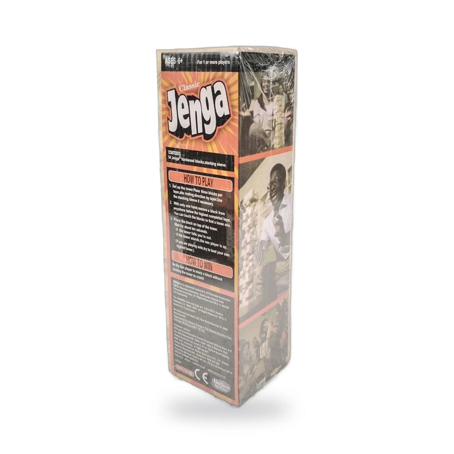 Jenga Classic Wooden Block Stacking Game – photo 2