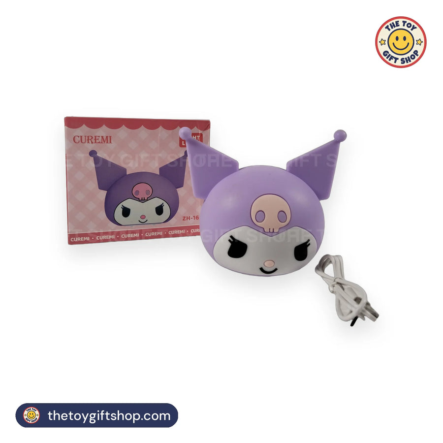 Kuromi-Style Squishy Night Light with USB Cable – photo 5