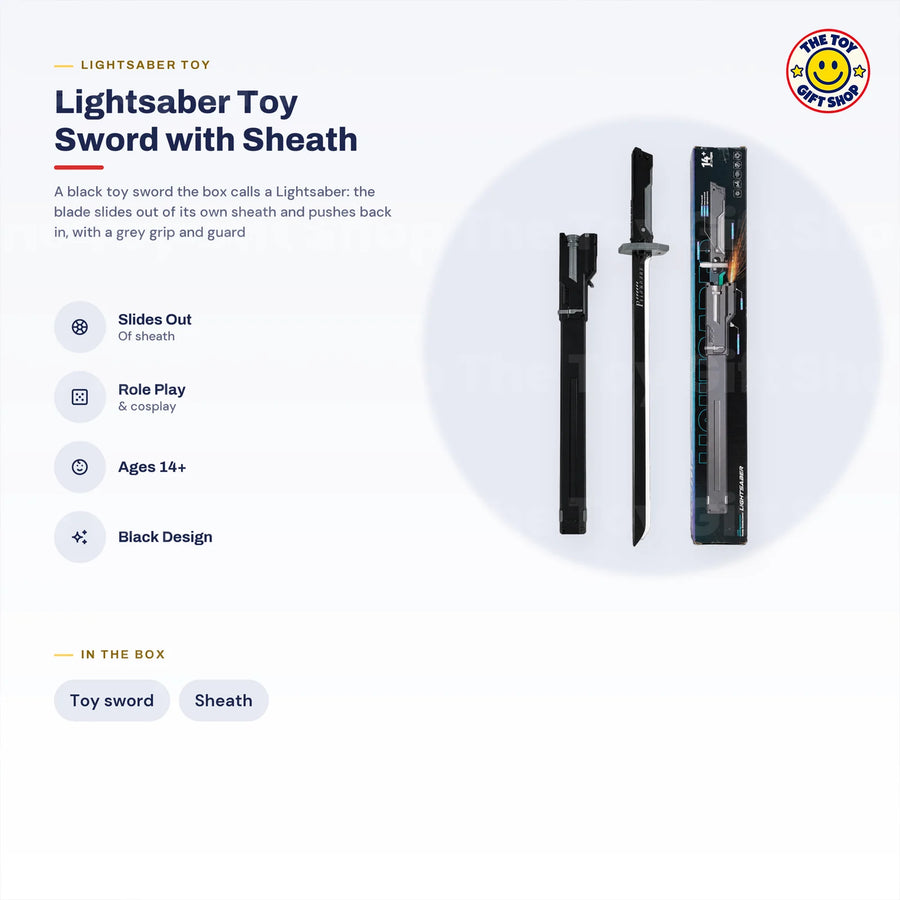 Lightsaber Toy Sword with Sheath – photo 7