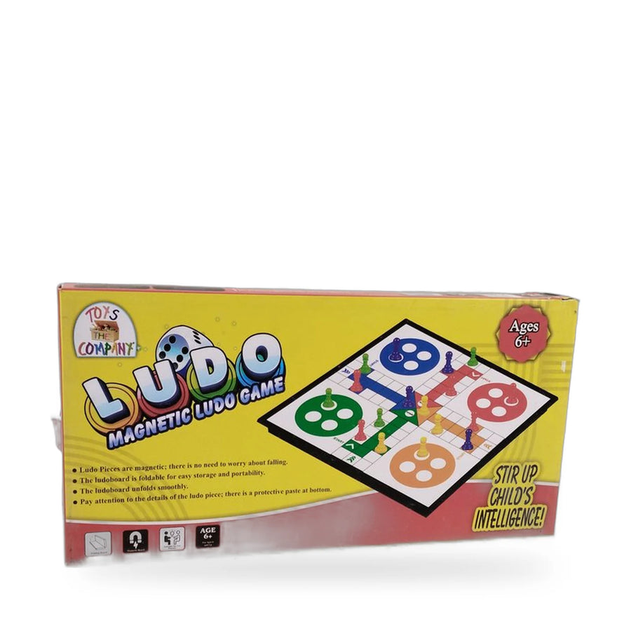 Magnetic Ludo Game with Compact Folding Board – photo 3