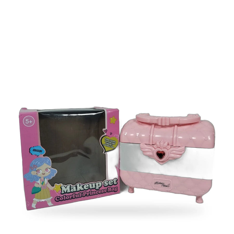Kids Makeup Set Case, Princess Bag with Mirror – photo 3