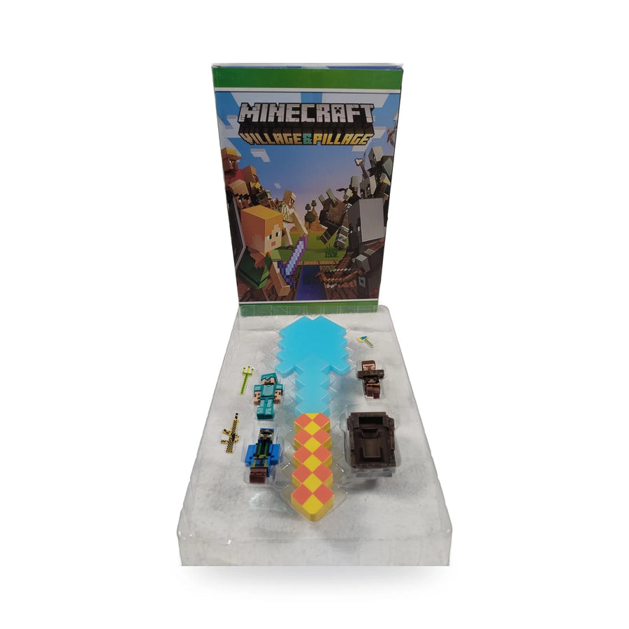 Minecraft Village & Pillage Weapon and Figure Set – photo 3