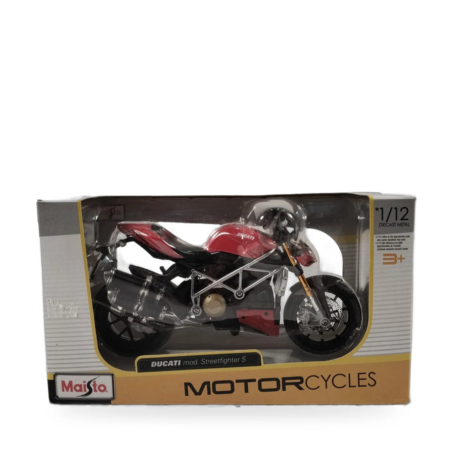 Maisto Ducati Streetfighter S 1:12 Scale Diecast Motorcycle – photo 2