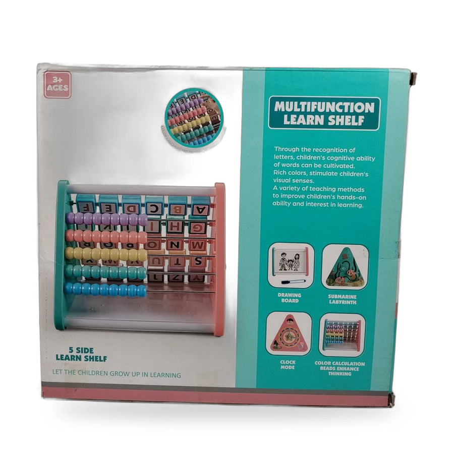 Multifunction Learn Shelf with Abacus and Activity Panels – photo 3