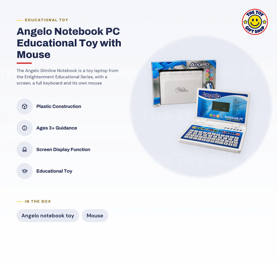 Angelo Notebook PC Educational Toy with Mouse – photo 5