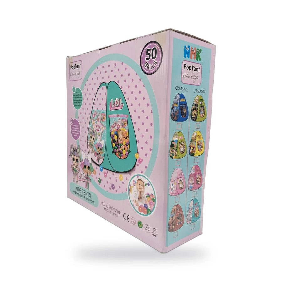 PopTent Kids Play Tent with 50 Balls – photo 3