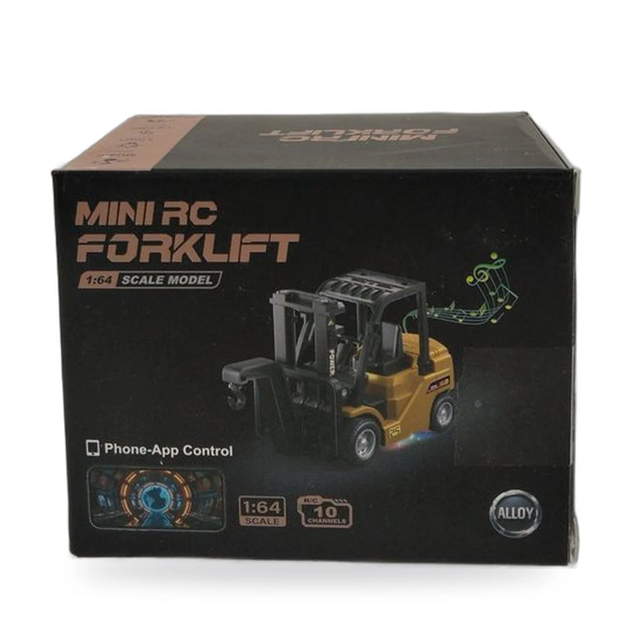 Mini RC Forklift 1:64 Scale with Phone App Control – photo 3