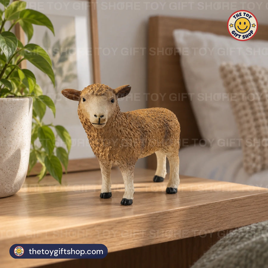 Sheep Figure with Moulded Fleece – photo 2