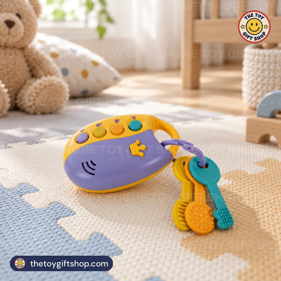 Smart Remote Baby Key Fob with Sensory Keys – photo 4