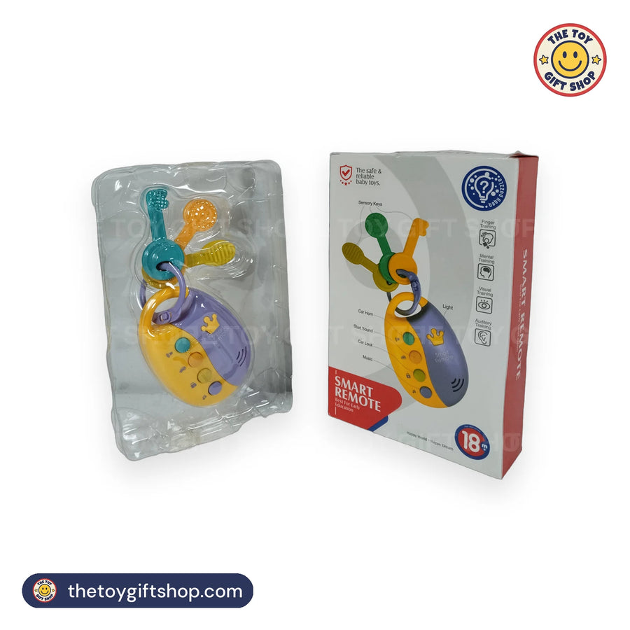 Smart Remote Baby Key Fob with Sensory Keys – photo 5