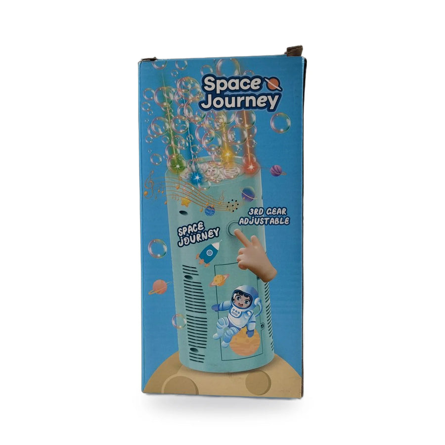 Space Journey Bubble Machine with Adjustable Speed – photo 2