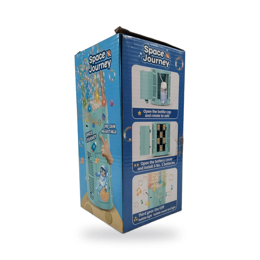 Space Journey Bubble Machine with Adjustable Speed – photo 3