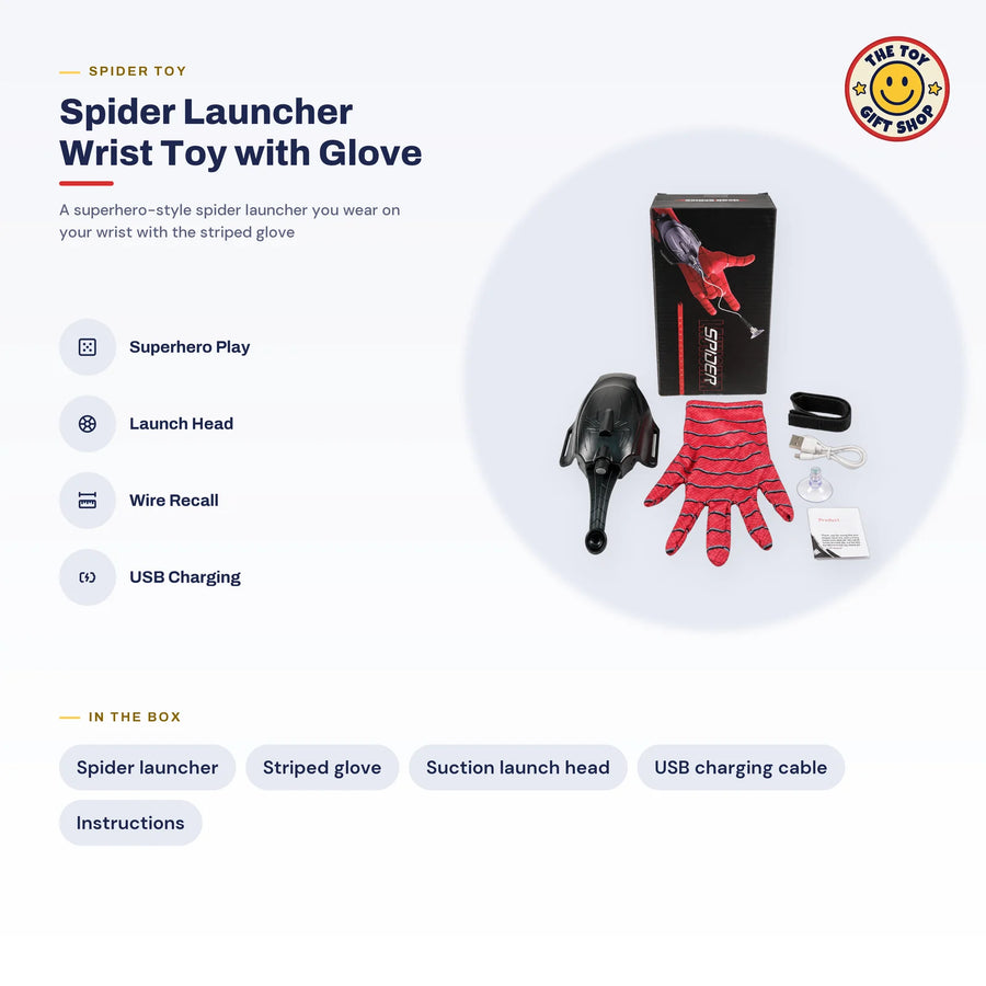 Spider Launcher Wrist Toy with Glove – photo 3