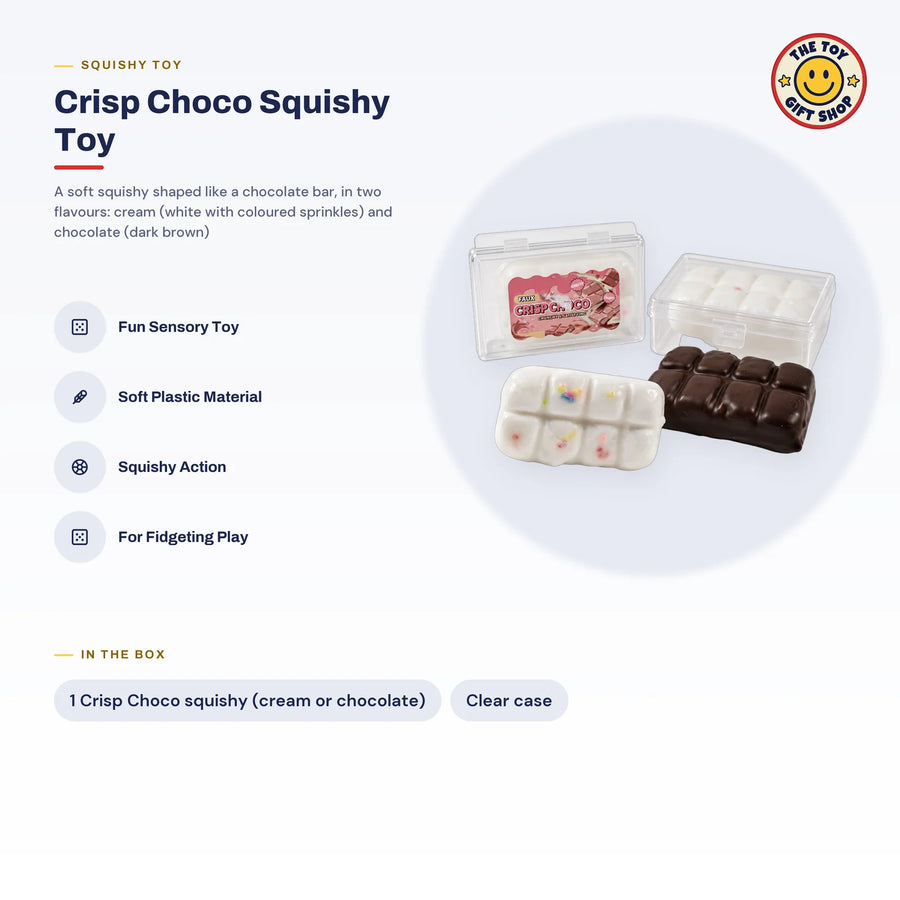 Crisp Choco Squishy Toy, Cream or Chocolate – photo 6