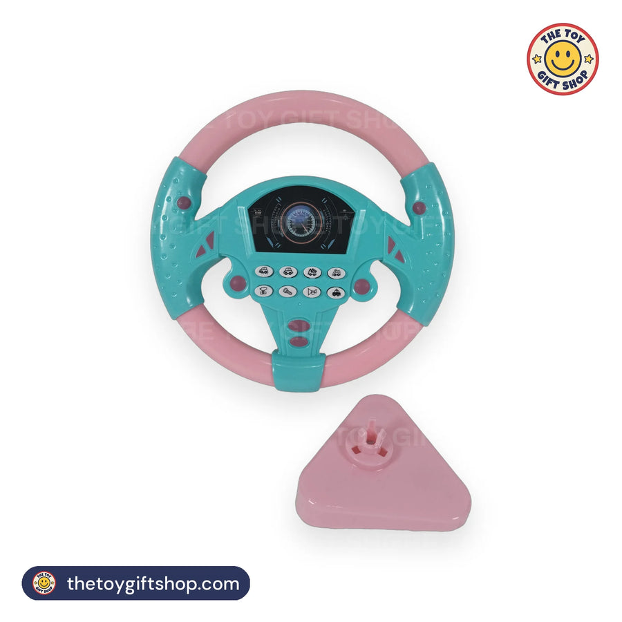 Steering Wheel Driving Toy with Car Sounds – photo 6