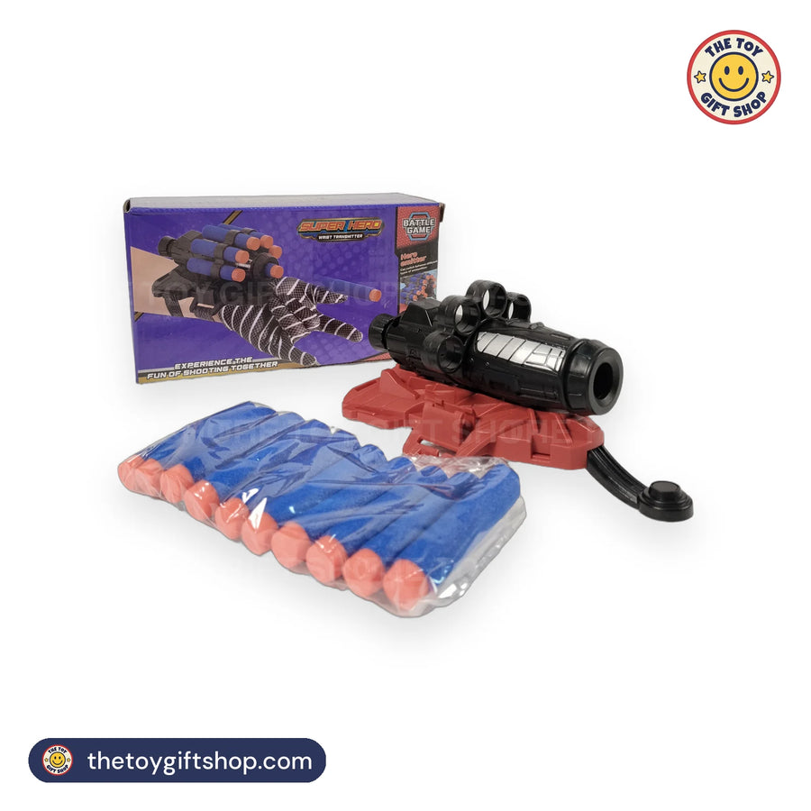 Super Hero Wrist Launcher with Foam Bullets – photo 2