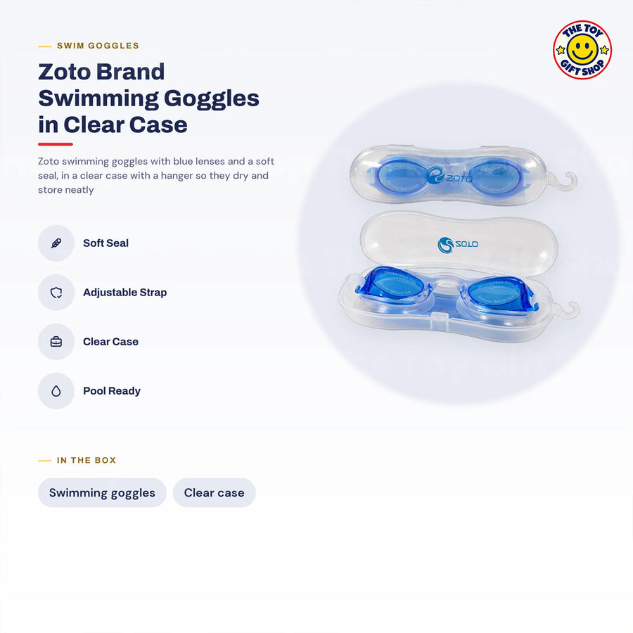 ZOTO Swimming Goggles in Clear Case – photo 6