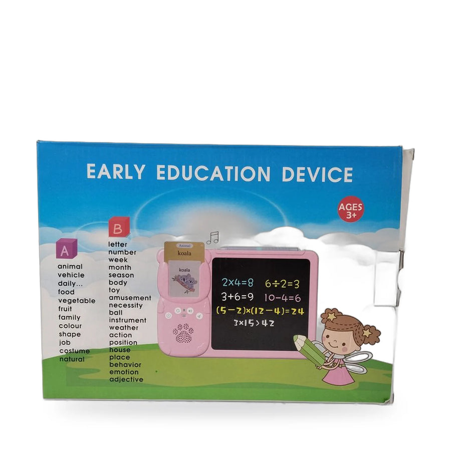 Bear Early Education Device with Drawing Screen and Flash Cards – photo 2