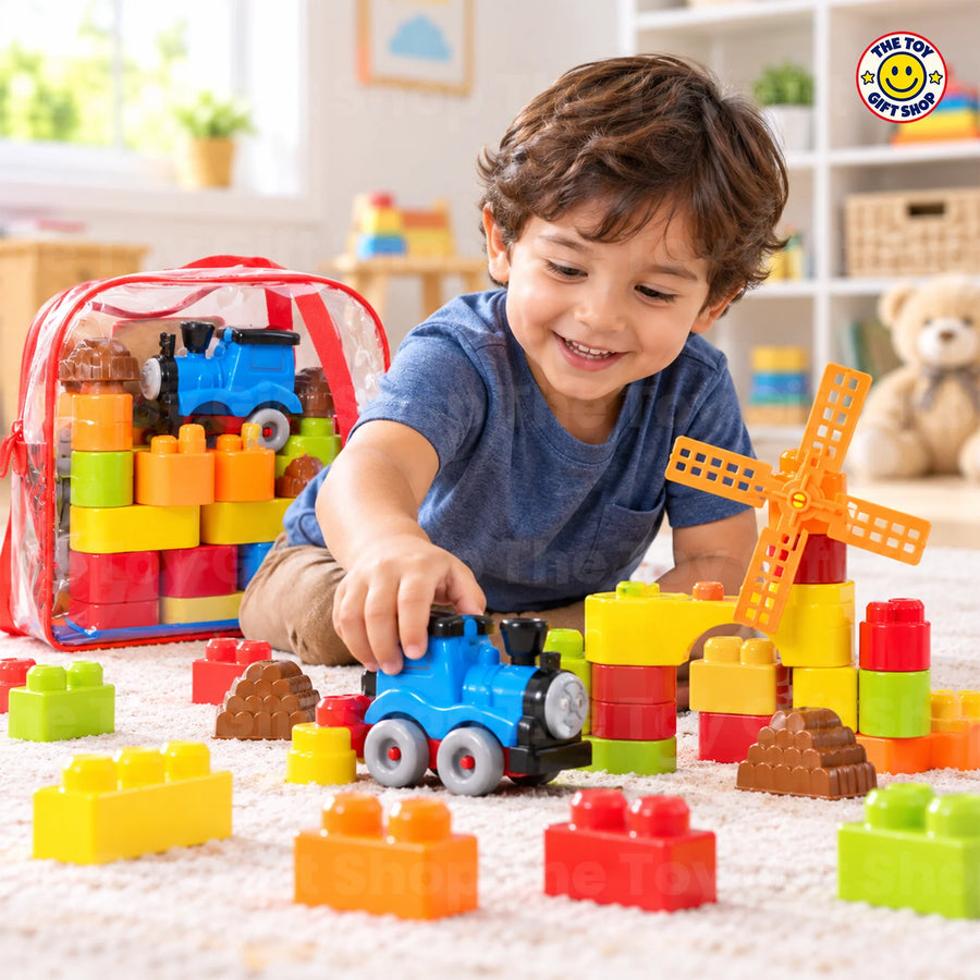 Thomas & Friends Building Blocks – 43 Pieces in a Backpack – photo 2