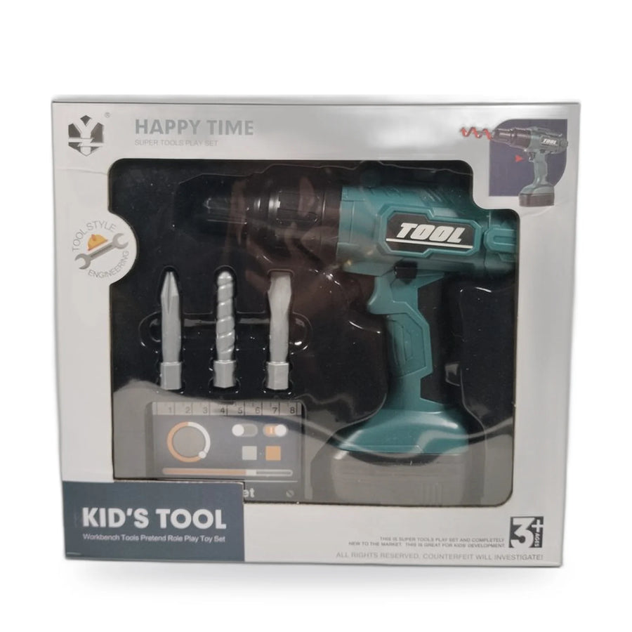 Kids Toy Drill Set with Accessories – photo 2