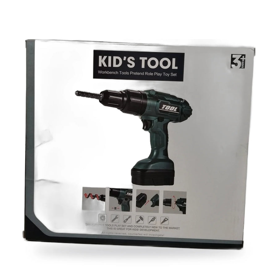 Kids Toy Drill Set with Accessories – photo 3
