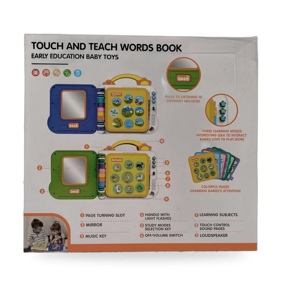 Hug Happy Touch and Teach Words Book – photo 2