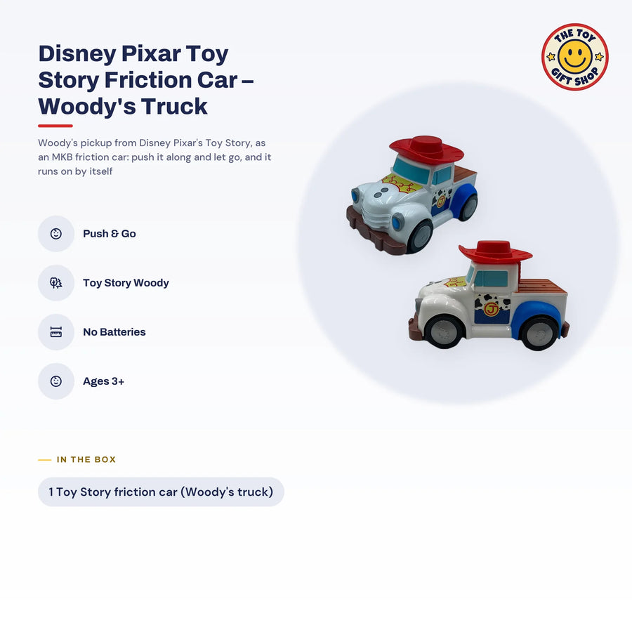 Disney Pixar Toy Story Friction Car, Woody's Truck – photo 3